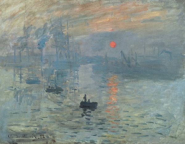 Claude Monet: Impression, soleil levant, 1872, Musée Marmottan, Paris