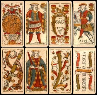 Spanische Spielkarten von 1778