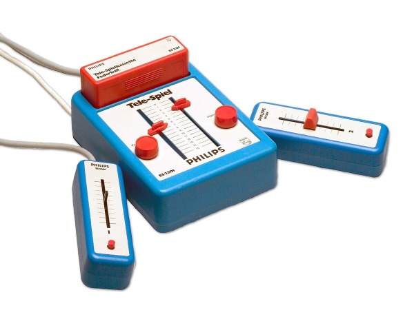 Altes Telespiel Pong von Philips