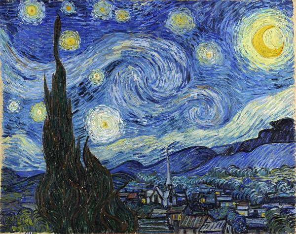 Vincent van Gogh, Sternennacht (1889)